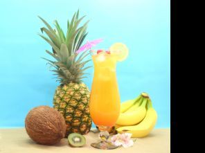 Ananas-kokosshake Smoothies