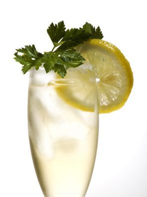 French 75 Cocktails met alcohol